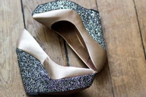 silver glittery heels - www.myLusciousLife.com.jpg